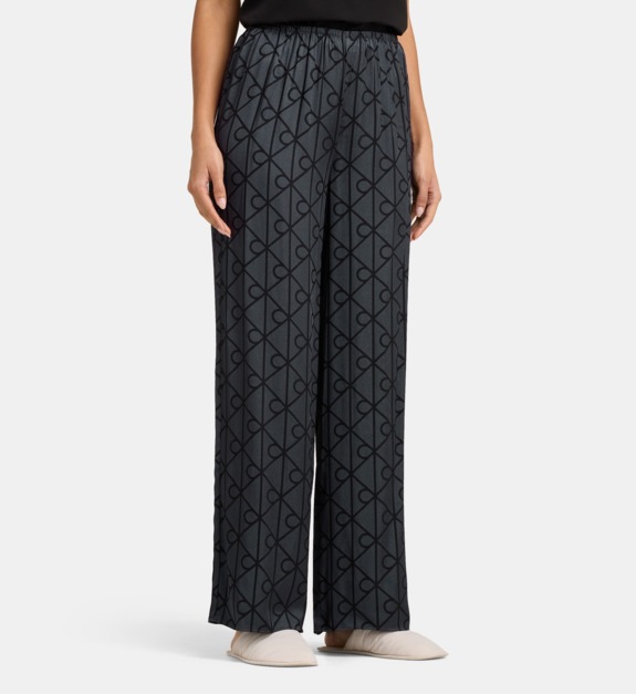 calvin klein - Pantalon de pyjama monogrammes - Noir