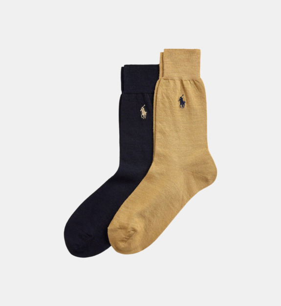 Lot de 2 chaussettes montantes signature - vue 2