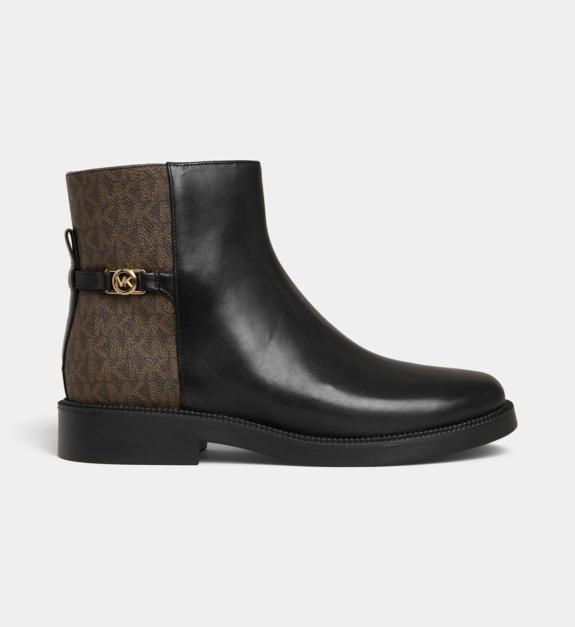 Bottines+Chelsea+Mandy+cuir+monogramme