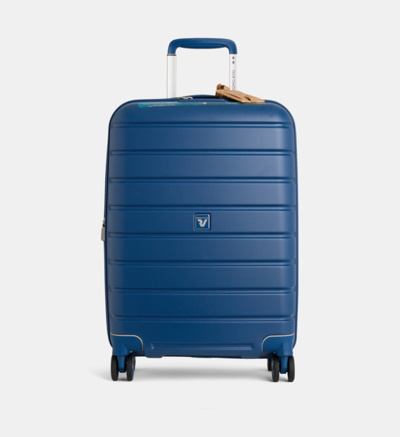 roncato - Valise rigide extensible Relife 4R 60 cm - Bleu